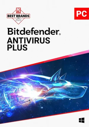 Bitdefender - Antivirus Plus (3-Device) (1-Year Subscription) - Windows, Linux [Digital]